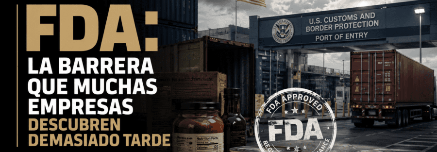 FDA para exportar alimentos a Estados Unidos y barreras regulatorias