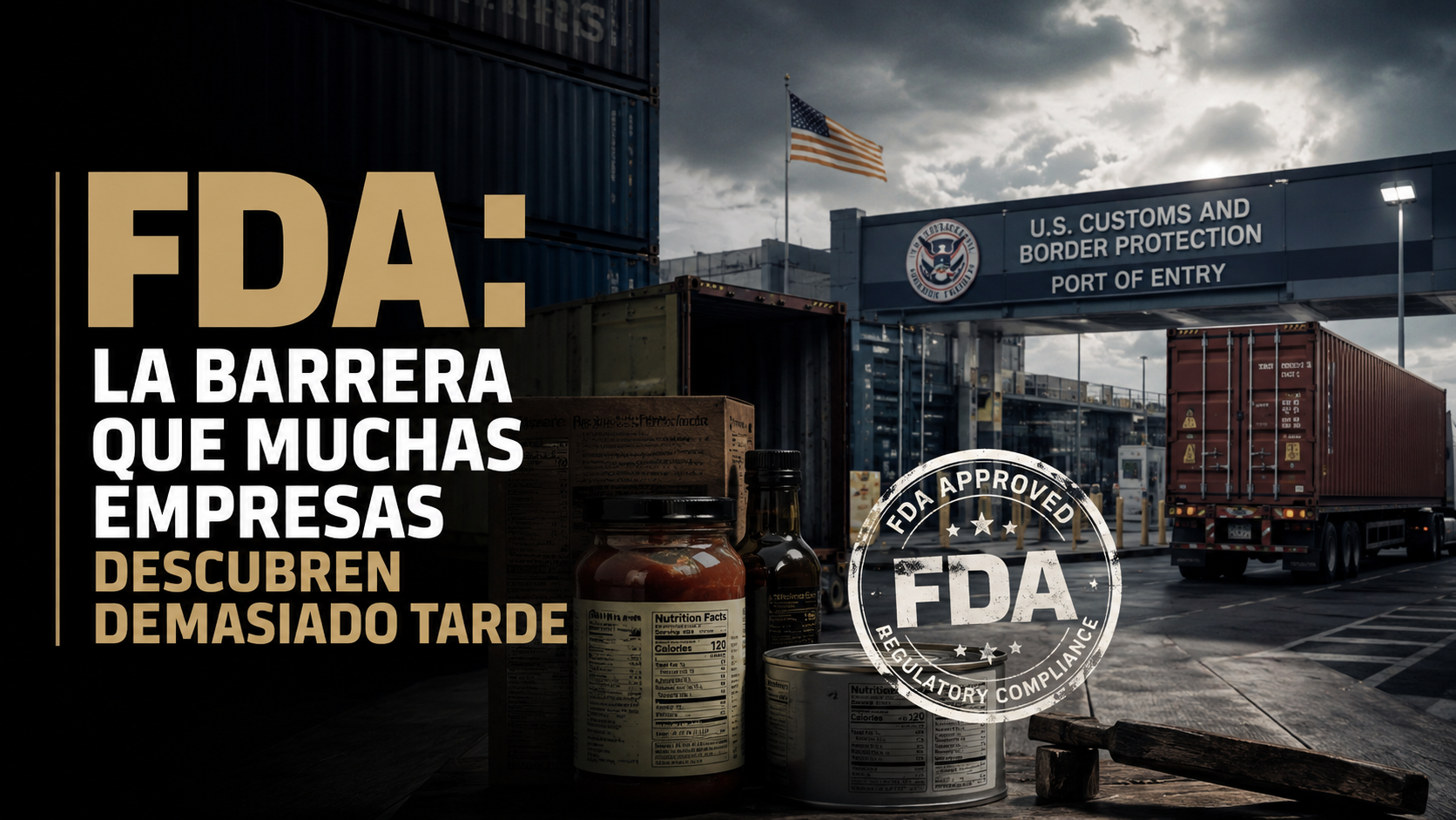 Home 10 FDA para exportar alimentos a Estados Unidos | Errores que frenan empresas